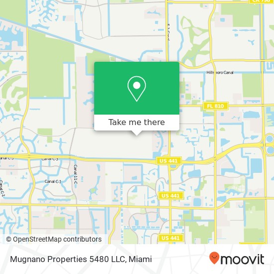 Mapa de Mugnano Properties 5480 LLC
