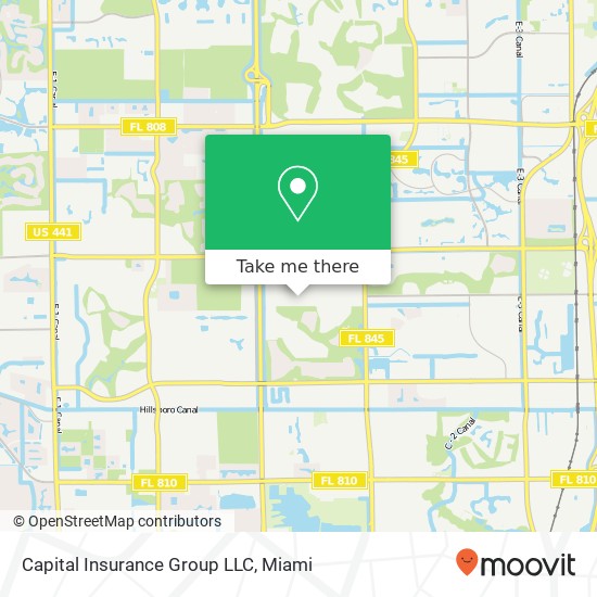 Capital Insurance Group LLC map