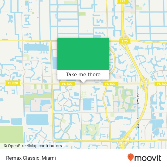 Remax Classic map