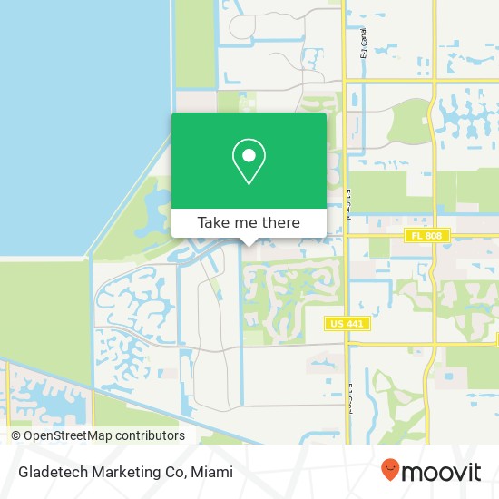 Mapa de Gladetech Marketing Co
