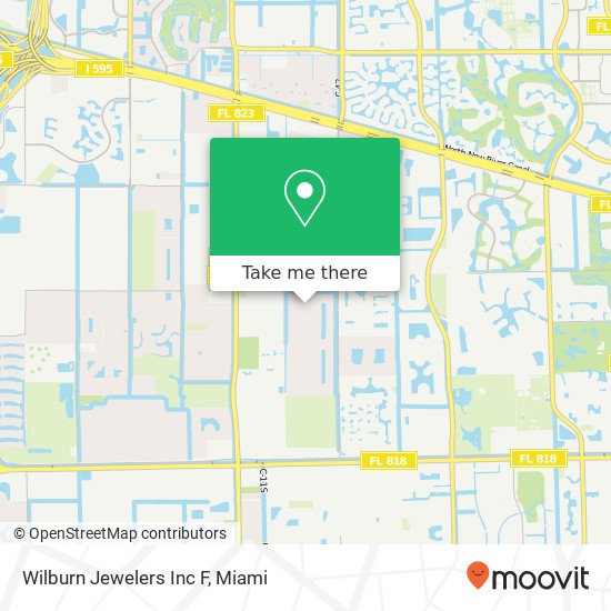 Wilburn Jewelers Inc F map