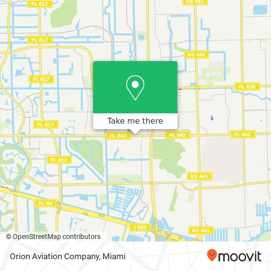 Mapa de Orion Aviation Company