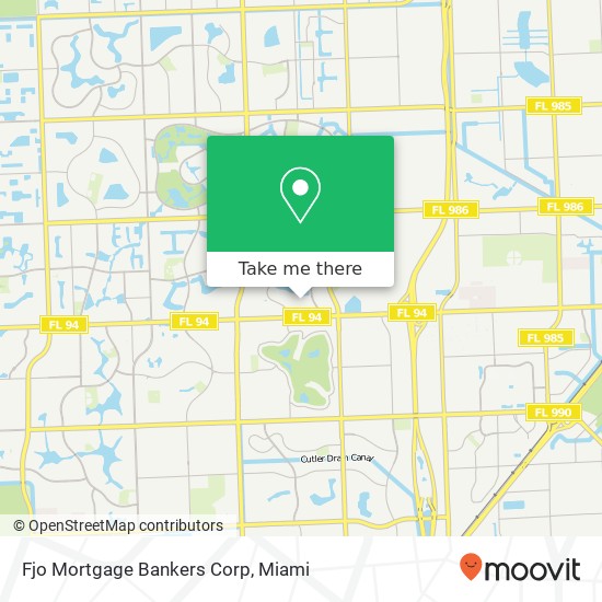 Fjo Mortgage Bankers Corp map