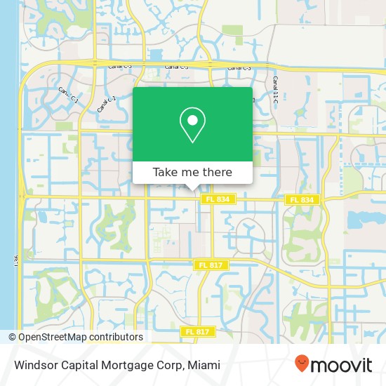 Mapa de Windsor Capital Mortgage Corp