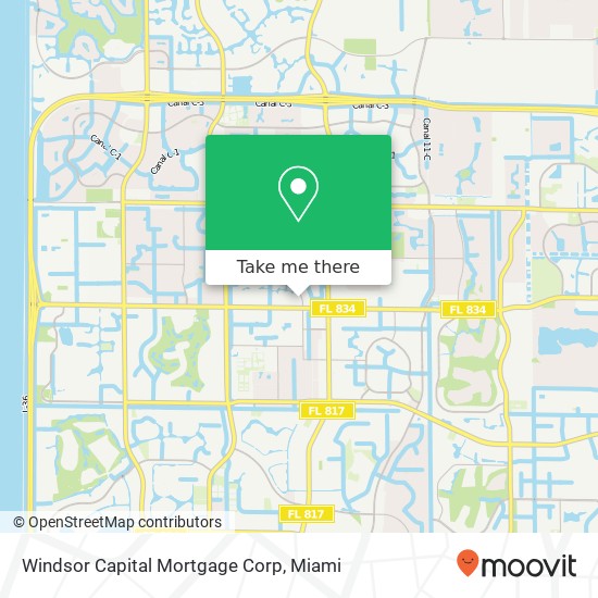 Windsor Capital Mortgage Corp map