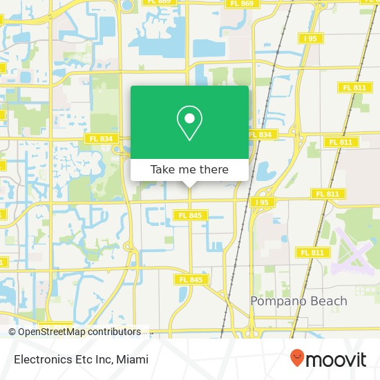 Mapa de Electronics Etc Inc