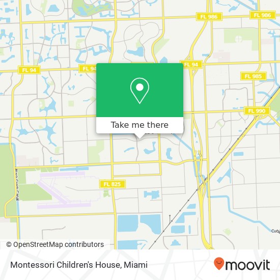 Mapa de Montessori Children's House