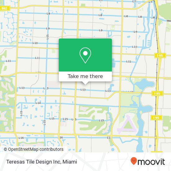 Teresas Tile Design Inc map