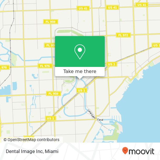 Dental Image Inc map