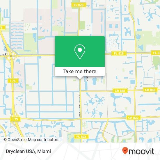 Mapa de Dryclean USA