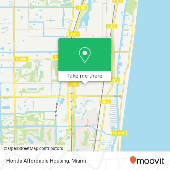 Florida Affordable Housing map