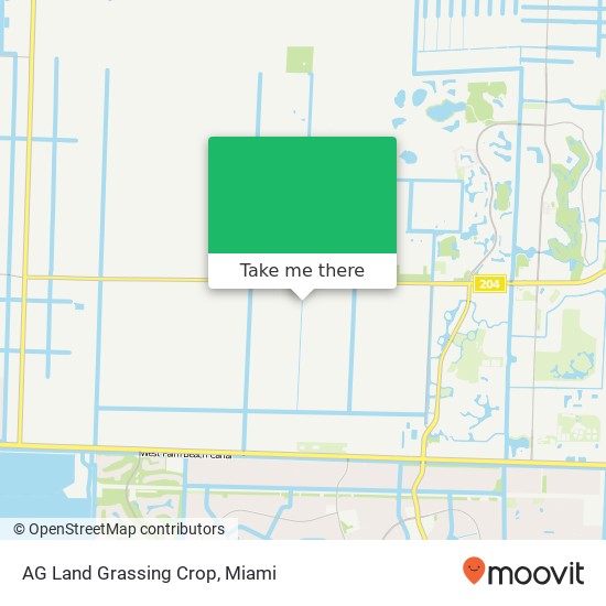 AG Land Grassing Crop map