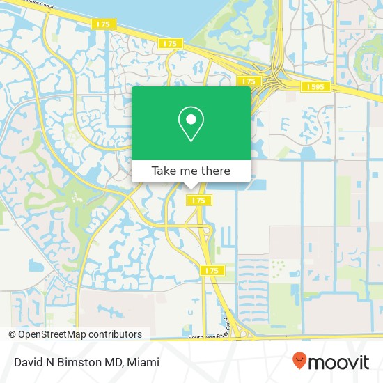 David N Bimston MD map