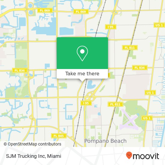 SJM Trucking Inc map