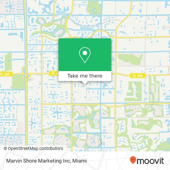 Marvin Shore Marketing Inc map