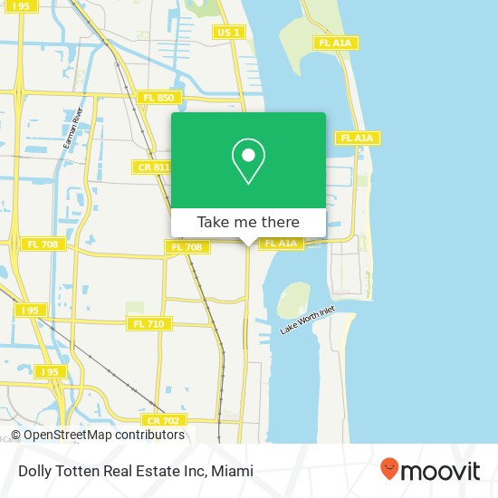 Dolly Totten Real Estate Inc map