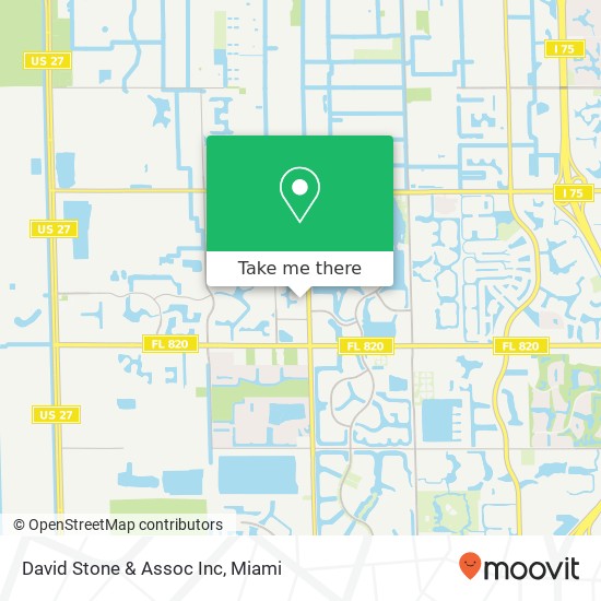 Mapa de David Stone & Assoc Inc