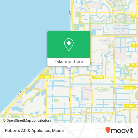 Mapa de Roberts AC & Appliance