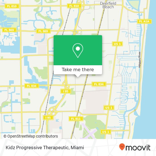 Kidz Progressive Therapeutic map