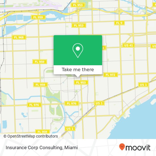 Insurance Corp Consulting map