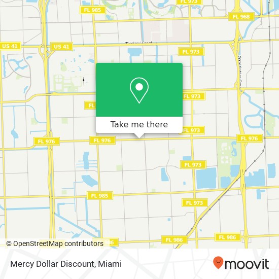 Mercy Dollar Discount map