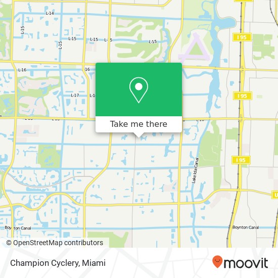 Champion Cyclery map