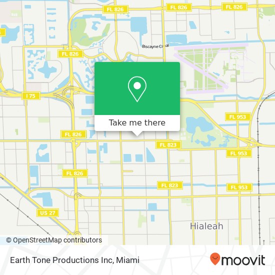 Earth Tone Productions Inc map