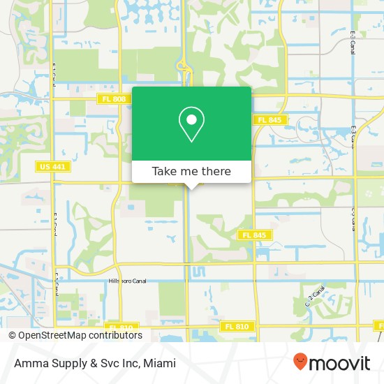 Amma Supply & Svc Inc map
