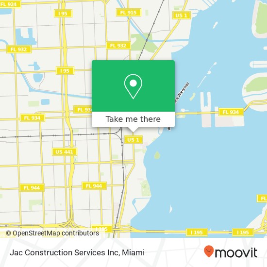 Jac Construction Services Inc map