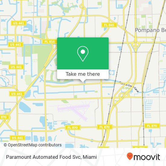 Paramount Automated Food Svc map