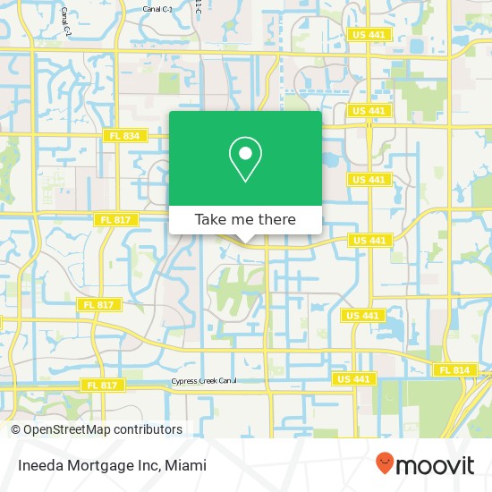 Mapa de Ineeda Mortgage Inc
