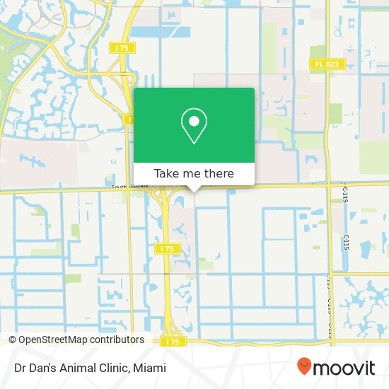 Mapa de Dr Dan's Animal Clinic