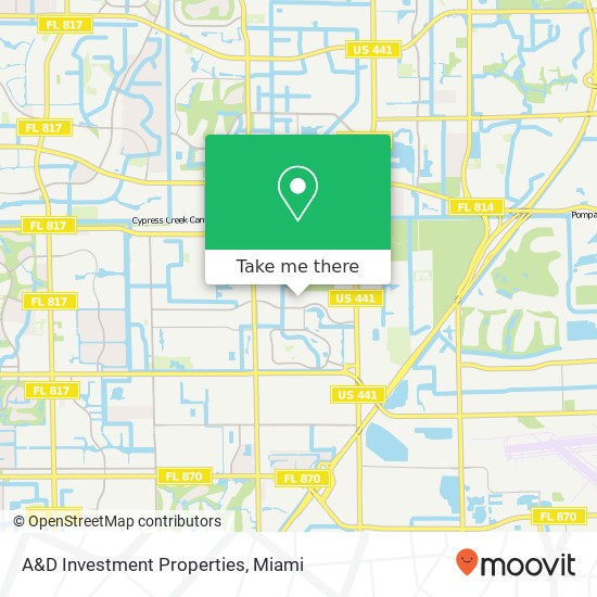 Mapa de A&D Investment Properties