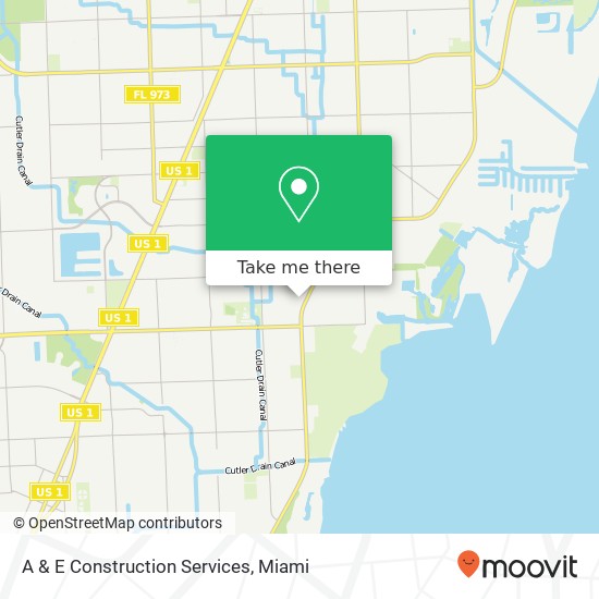 Mapa de A & E Construction Services