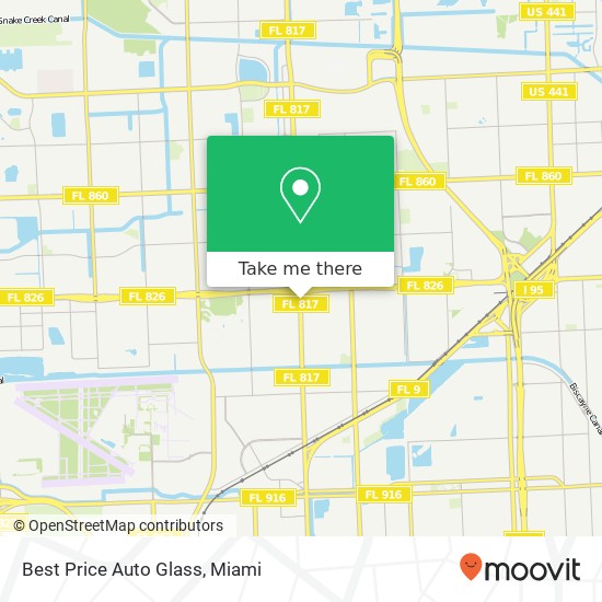 Best Price Auto Glass map