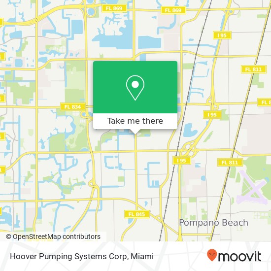 Hoover Pumping Systems Corp map