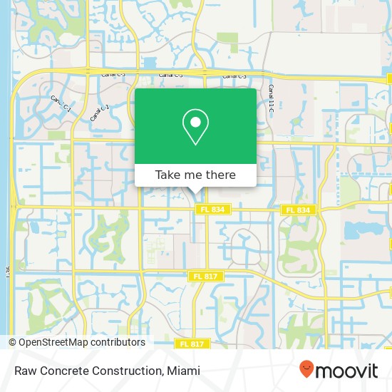 Mapa de Raw Concrete Construction