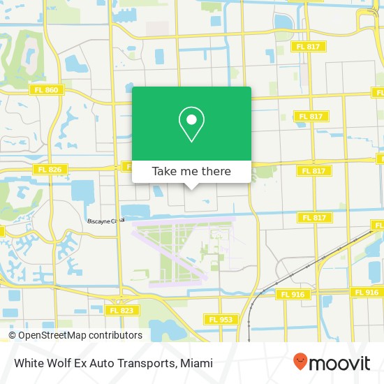 Mapa de White Wolf Ex Auto Transports