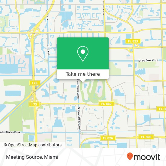 Mapa de Meeting Source