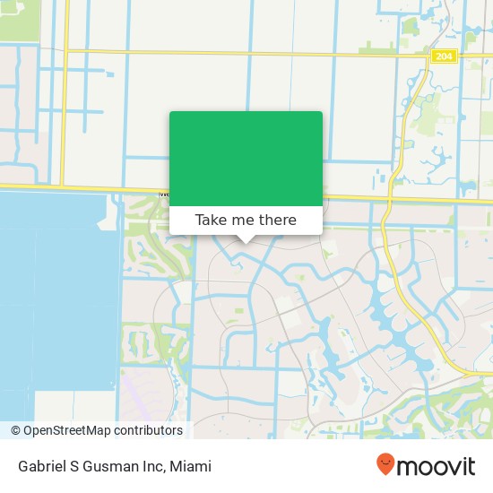 Mapa de Gabriel S Gusman Inc