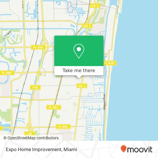 Expo Home Improvement map