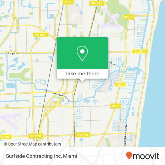 Surfside Contracting Inc map