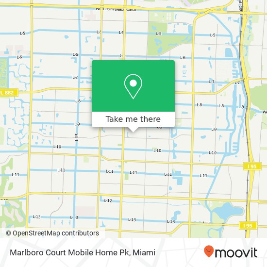 Marlboro Court Mobile Home Pk map