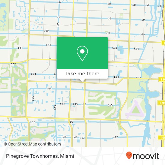 Pinegrove Townhomes map
