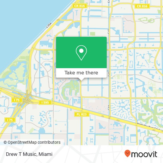 Drew T Music map