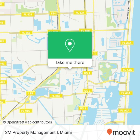 Mapa de SM Property Management I