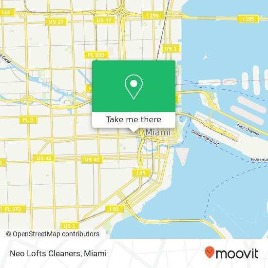 Neo Lofts Cleaners map