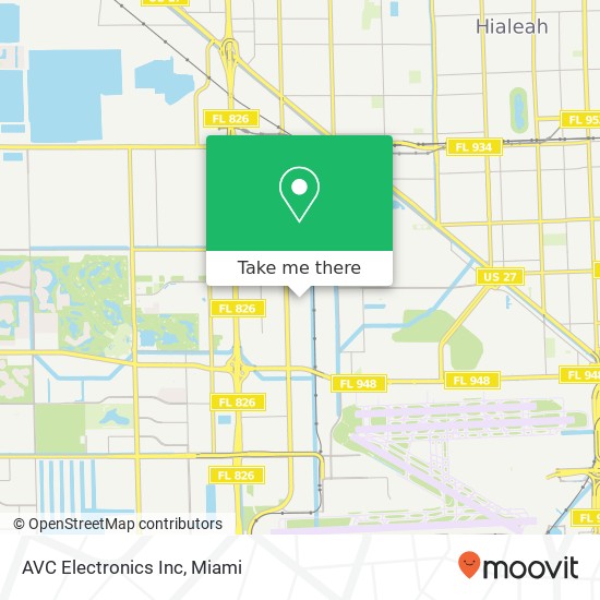 AVC Electronics Inc map