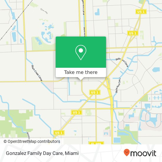 Gonzalez Family Day Care map