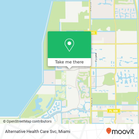Alternative Health Care Svc map